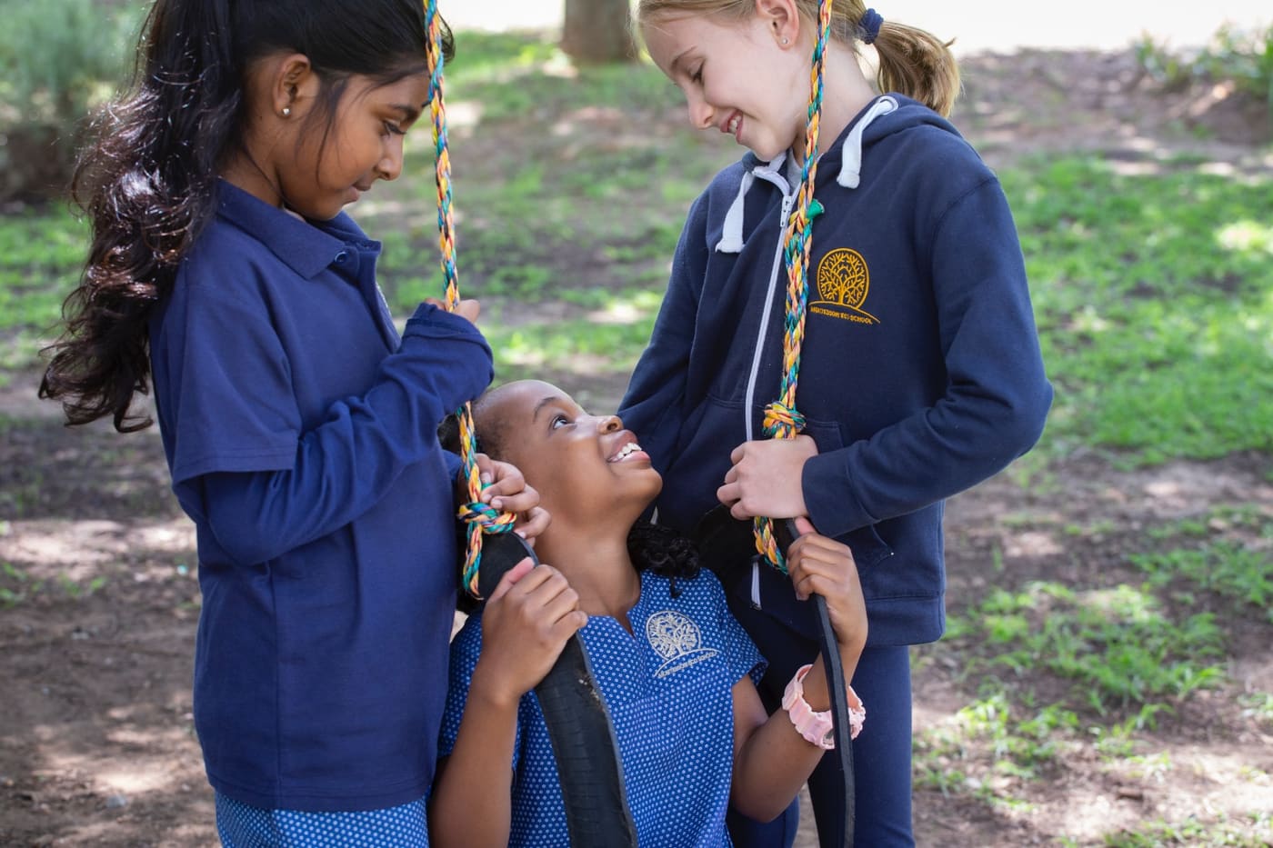Children enjoying life at Montessori Eco Schools