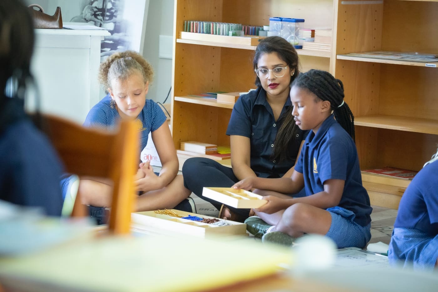 Montessori materials in action — photo 1