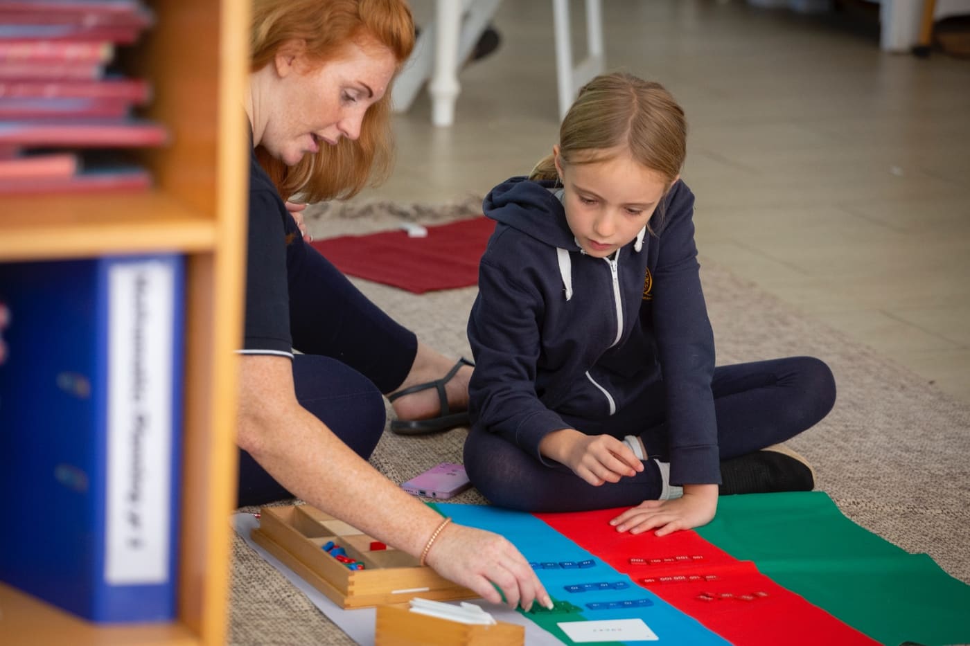 Montessori materials in action — photo 3